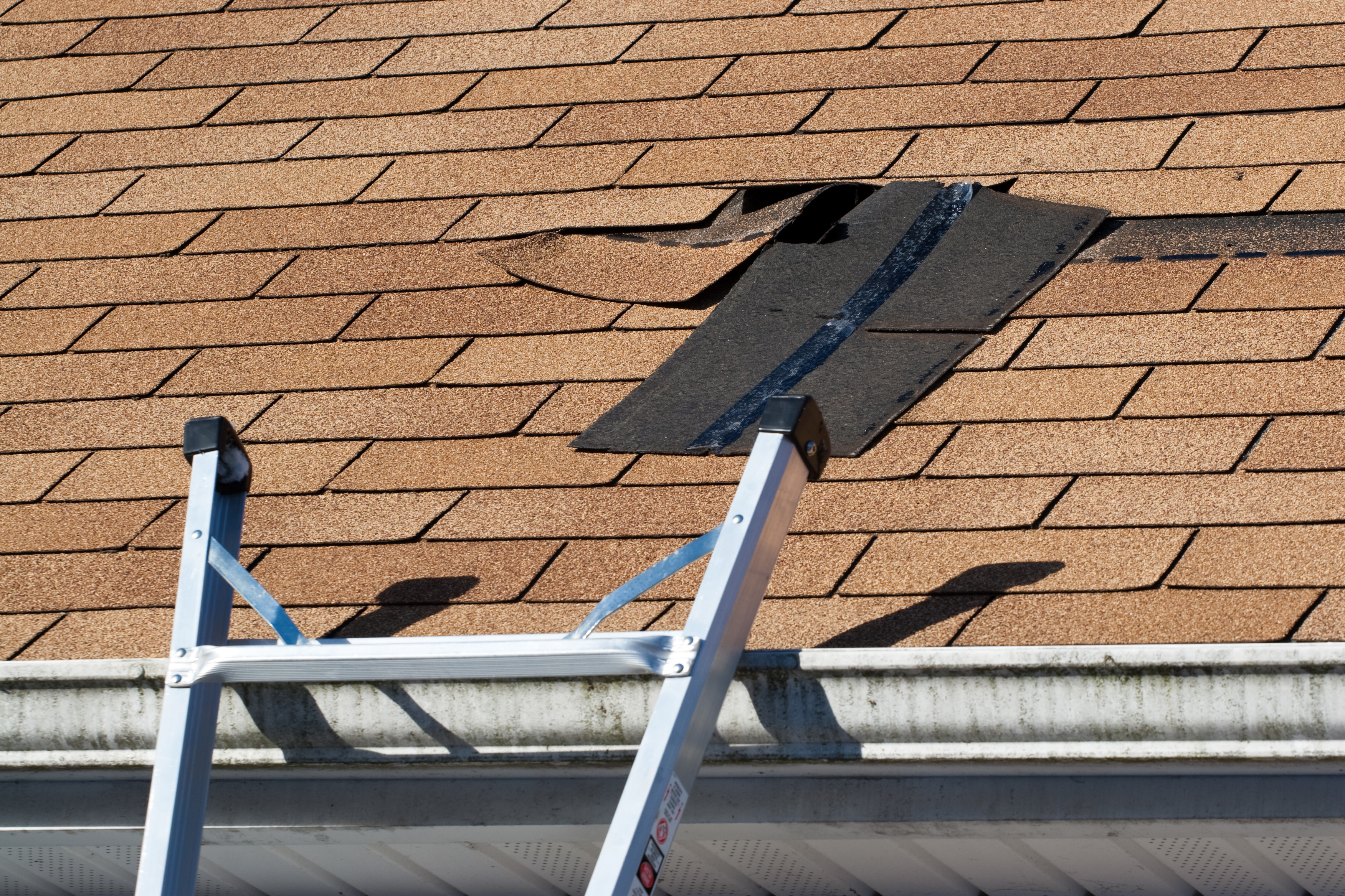 Hail Damaged Roof Repair